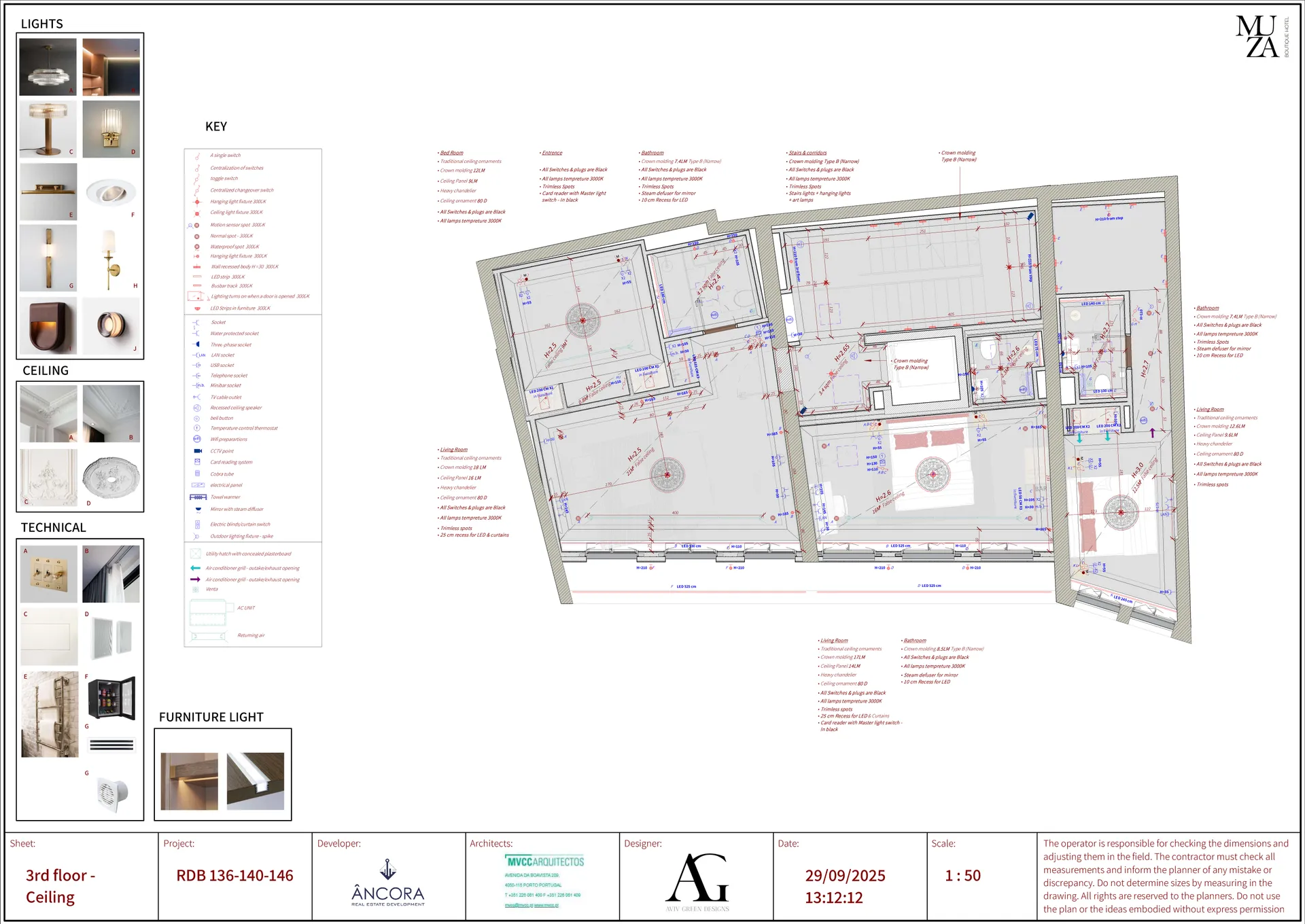 Muza Boutique hotel, Porto, Portugal — ARCHITECTURAL PLANNING (8)